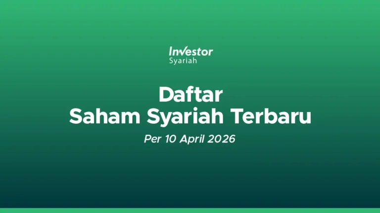 Daftar Saham Syariah Terbaru 2026